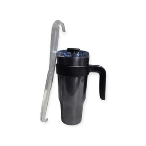 Primula 30 Oz Tumbler With Straw. Dark Grey